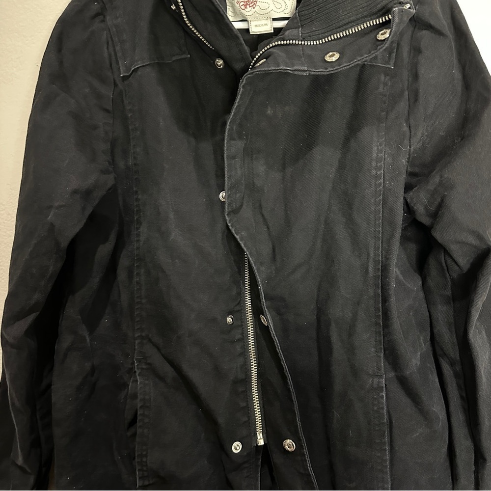 Stussy Girls Jacket Coat Size Medium - Picture 6 of 12